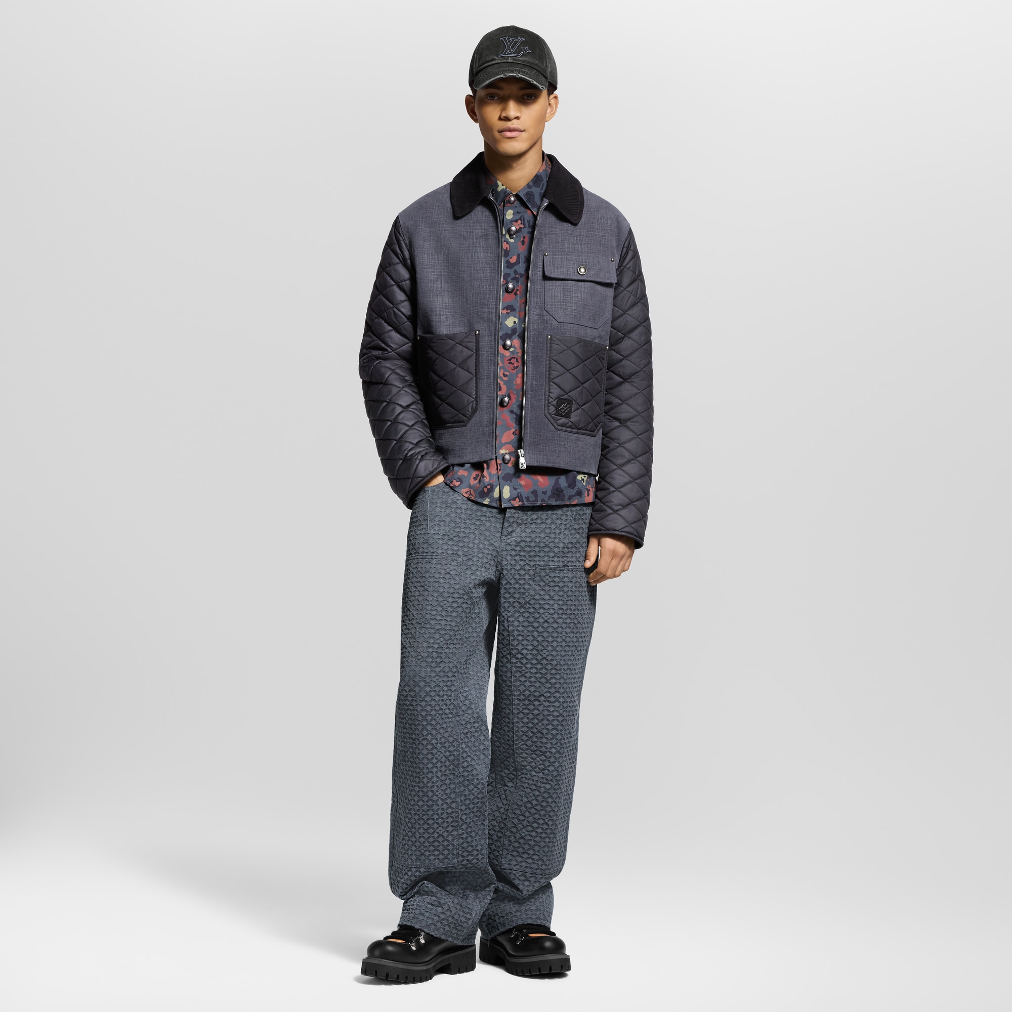 Mix Leather Workwear Blouson - High-End Ready-to-Wear | LOUIS VUITTON